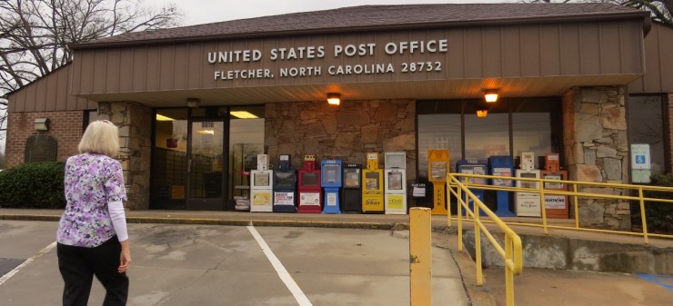 Kay goes to the Post Office