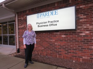 Kay goes to doctor's office