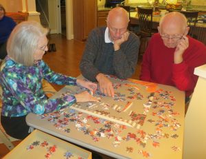 Kay loves to work on puzzles